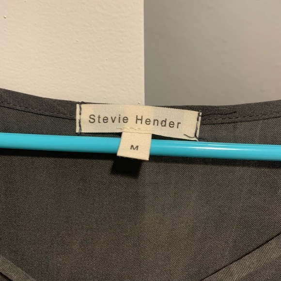 Grey Ruffle Top - Picture 2 of 4